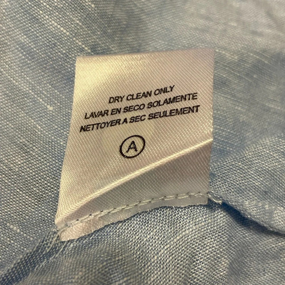 SACHIN + BABI x ANTHROPOLOGIE Linen Halter Blouse in Blue - Picture 9 of 10